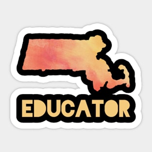 Massachusetts Educator Sticker